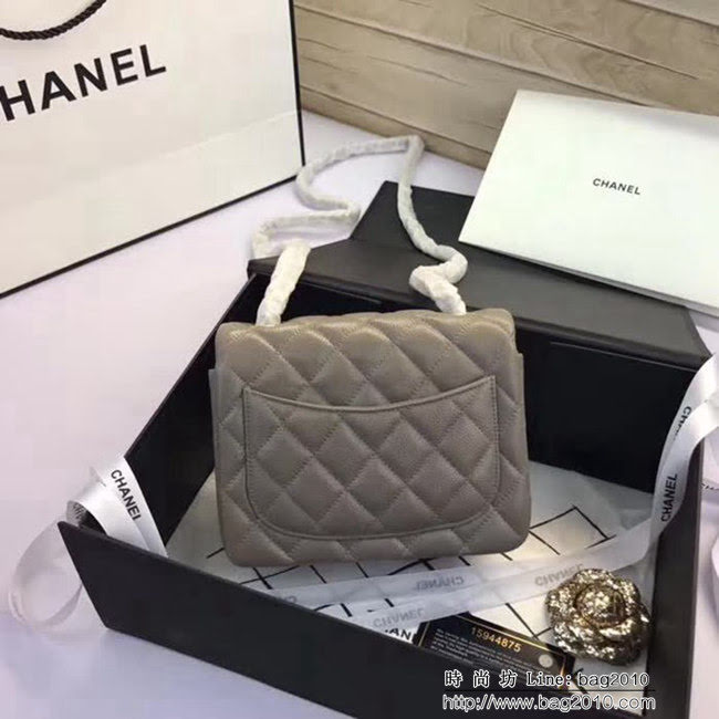 香奈兒CHANEL 升級版A1115全新經典小羊皮金銀鏈條單肩斜挎包 DSC1797